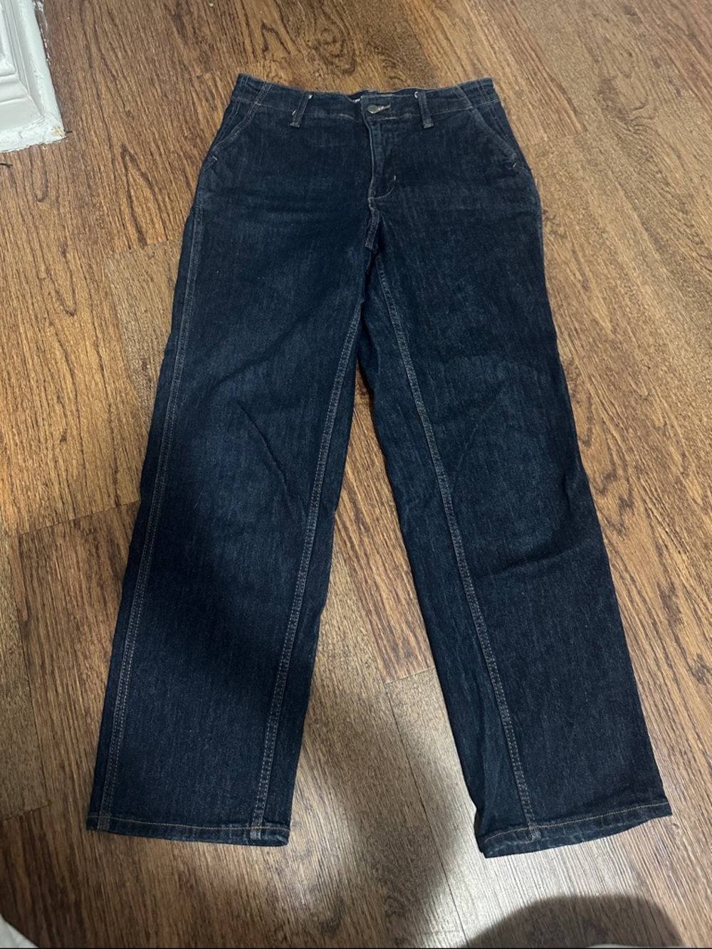Old Navy Dark Blue Straight Leg Women’s Jeans